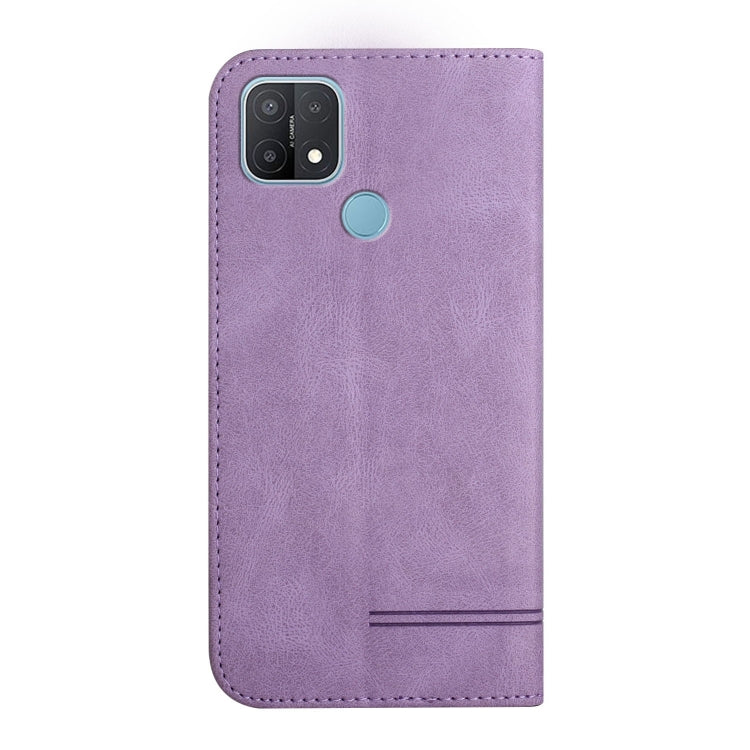 For OPPO A15 / A15s Strong Magnetic Leather Case