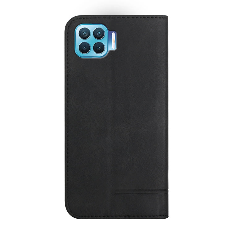 For OPPO A93 4G / F17 Pro Strong Magnetic Leather Case