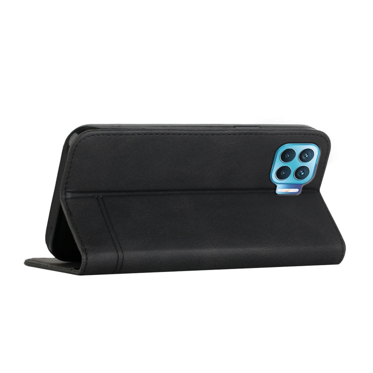 For OPPO A93 4G / F17 Pro Strong Magnetic Leather Case