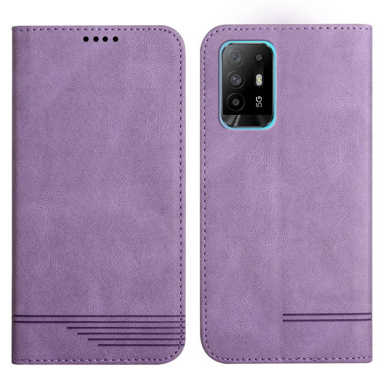 For OPPO A94 5G Strong Magnetic Leather Case