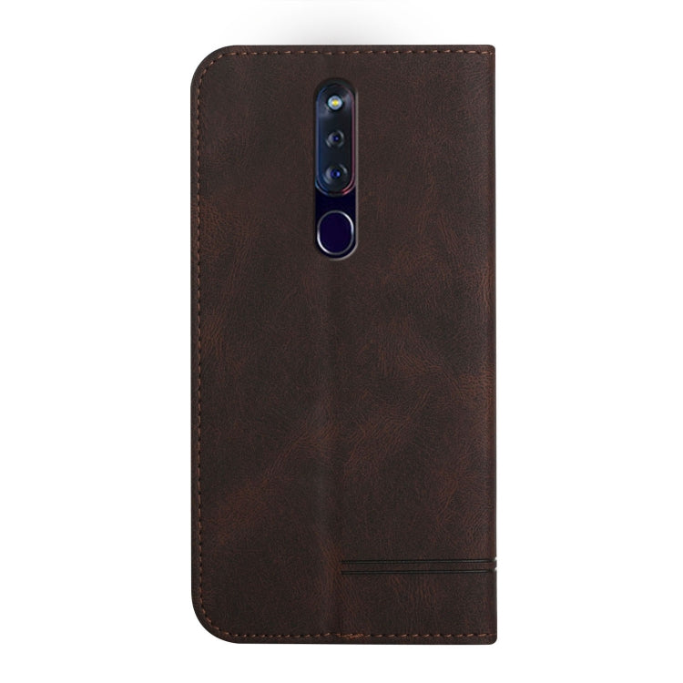 For OPPO F11 Pro Strong Magnetic Leather Case