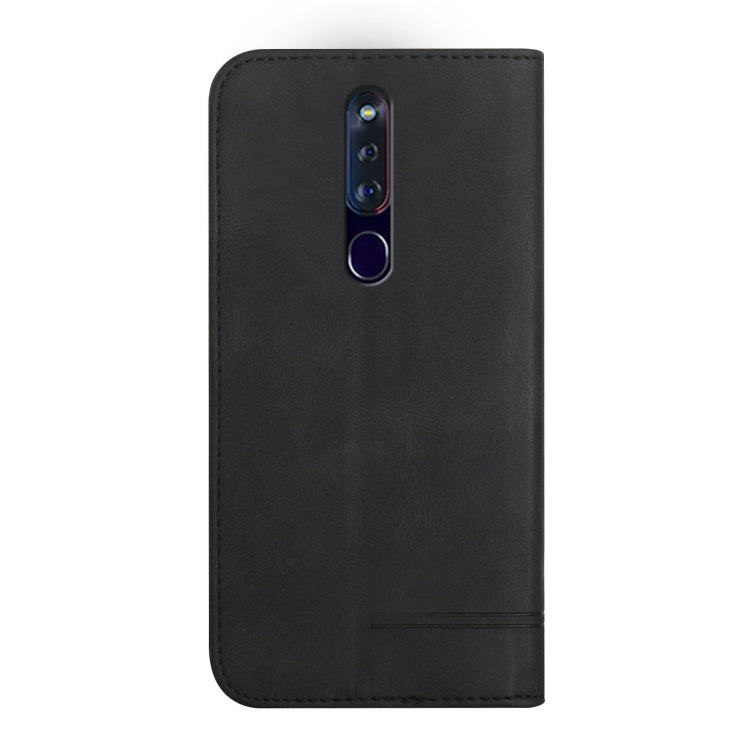 For OPPO F11 Pro Strong Magnetic Leather Case