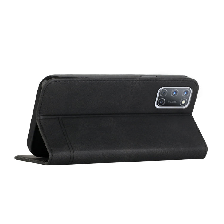 For OPPO A52 / A72 / A92 Strong Magnetic Leather Case