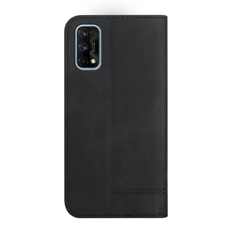 For Realme 7 Pro Strong Magnetic Leather Case