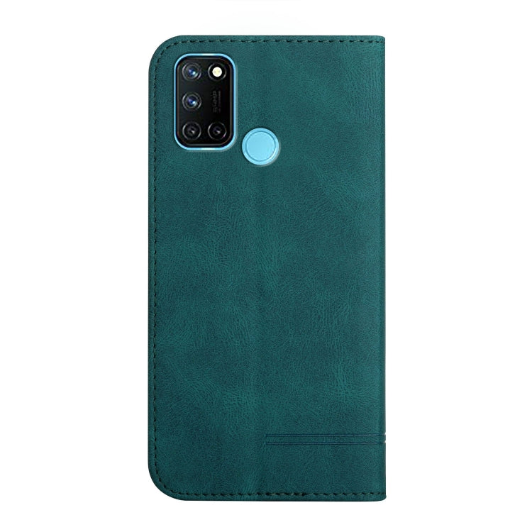 For Realme 7i Strong Magnetic Leather Case