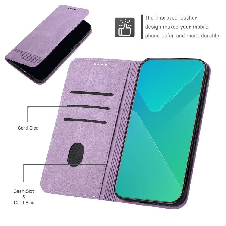 For Realme 8 5G Strong Magnetic Leather Case