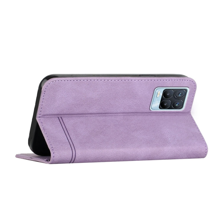 For Realme 8 4G / 8 Pro Strong Magnetic Leather Case