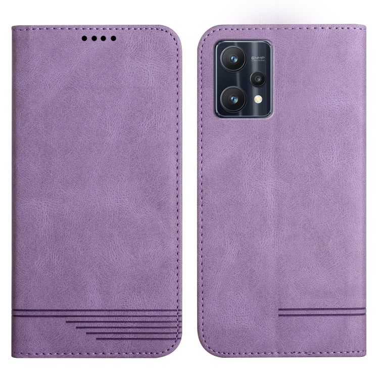 For Realme 9 Pro Strong Magnetic Leather Case