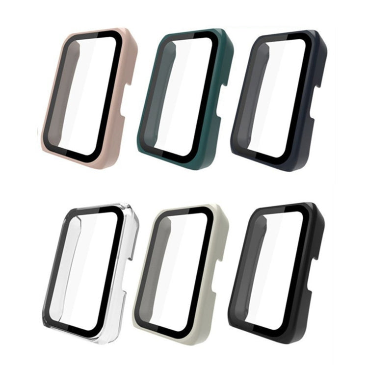 For Huawei Band 7/6 / Honor Band 7/6 Universal PC+ Toughened Film Fully Enclosed Protective Watch Case