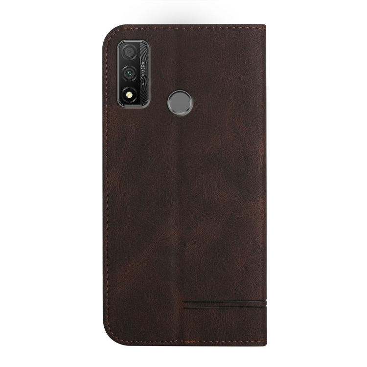 For Huawei P Smart 2020 Strong Magnetic Leather Case
