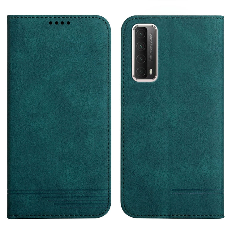 For Huawei P Smart 2021 Strong Magnetic Leather Case