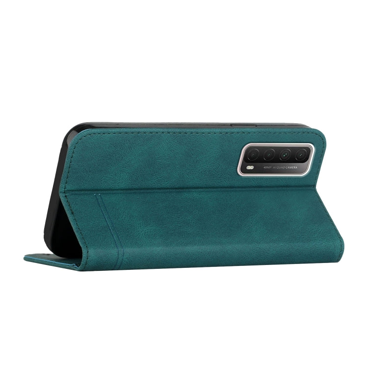 For Huawei P Smart 2021 Strong Magnetic Leather Case