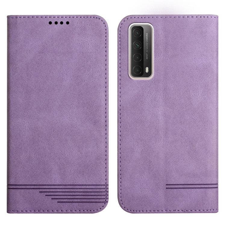 For Huawei P Smart 2021 Strong Magnetic Leather Case