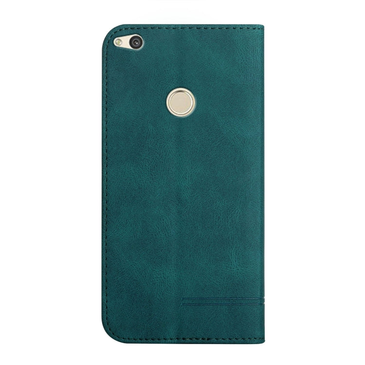 For Huawei P8 Lite Strong Magnetic Leather Case
