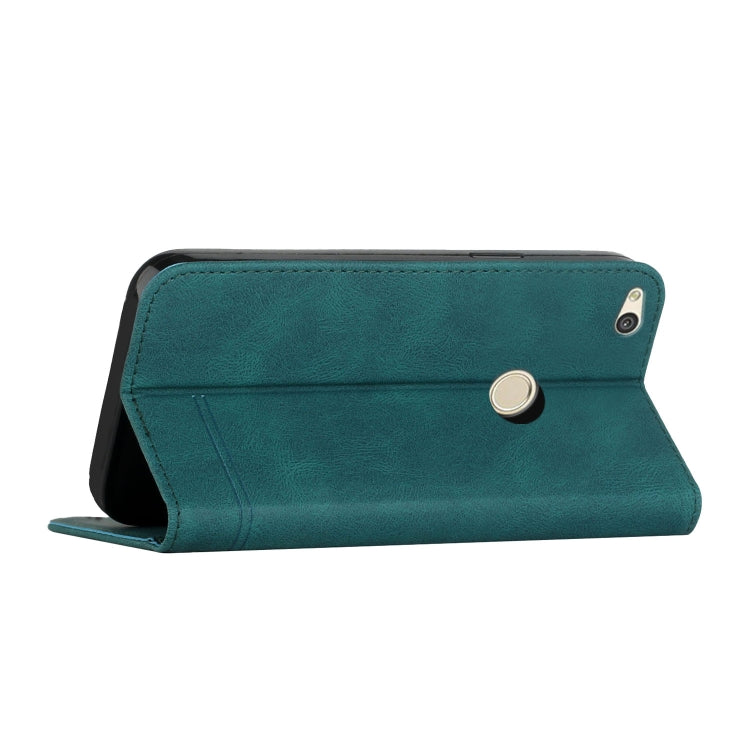For Huawei P8 Lite Strong Magnetic Leather Case