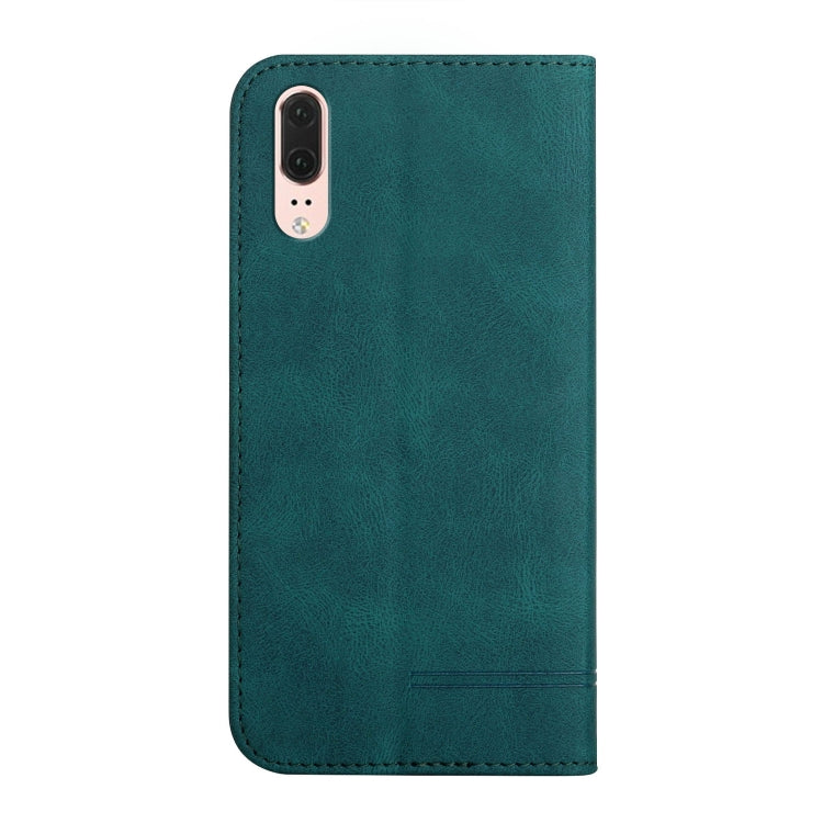 For Huawei P20 Strong Magnetic Leather Case