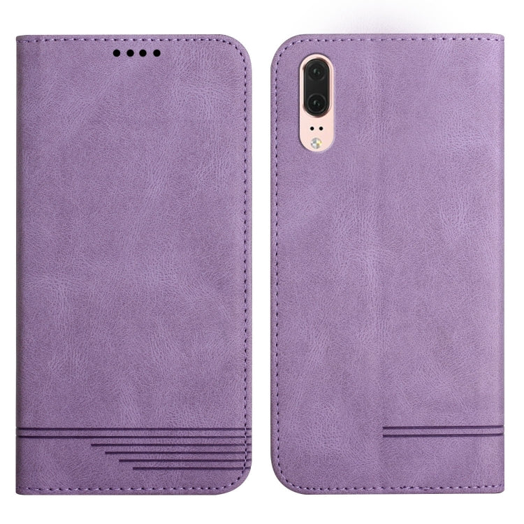 For Huawei P20 Strong Magnetic Leather Case