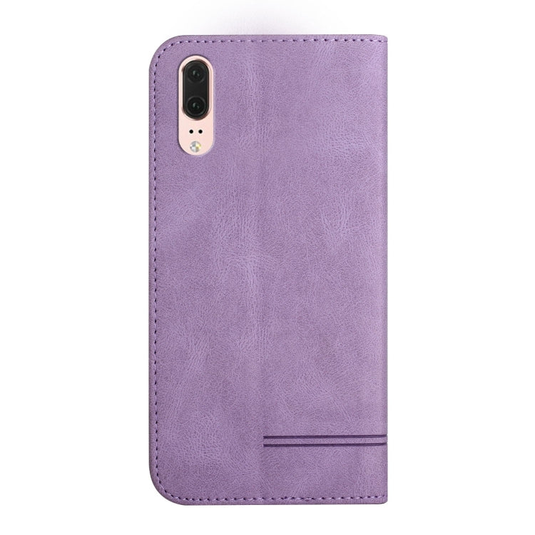 For Huawei P20 Strong Magnetic Leather Case