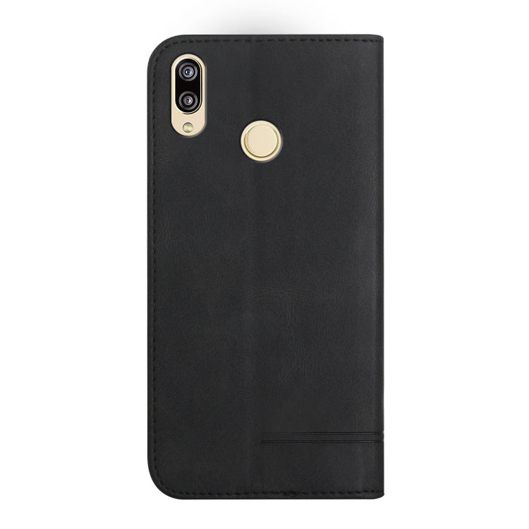 For Huawei P20 Lite Strong Magnetic Leather Case