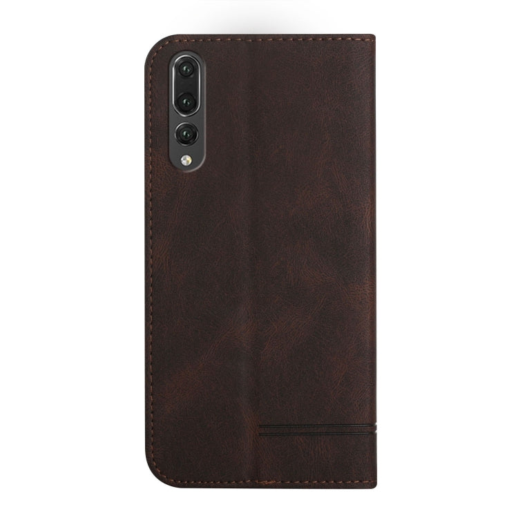 For Huawei P20 Pro Strong Magnetic Leather Case