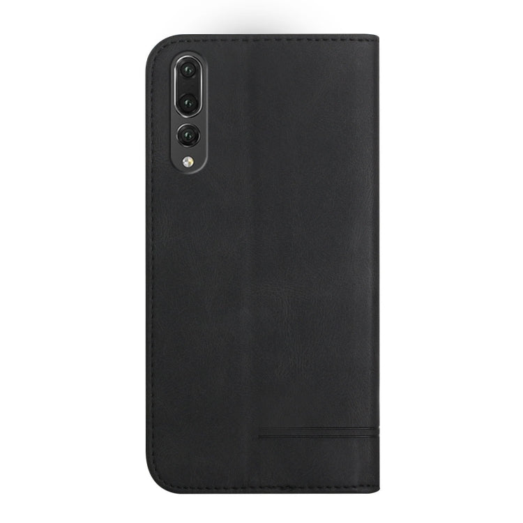 For Huawei P20 Pro Strong Magnetic Leather Case
