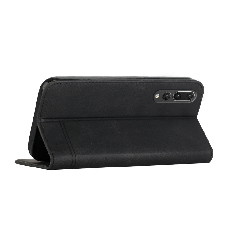 For Huawei P20 Pro Strong Magnetic Leather Case