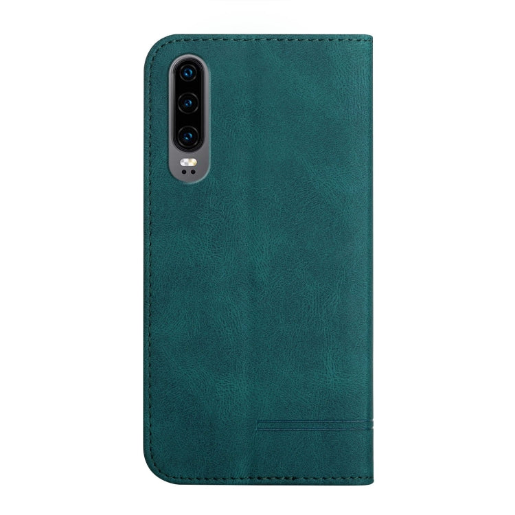 For Huawei P30 Strong Magnetic Leather Case