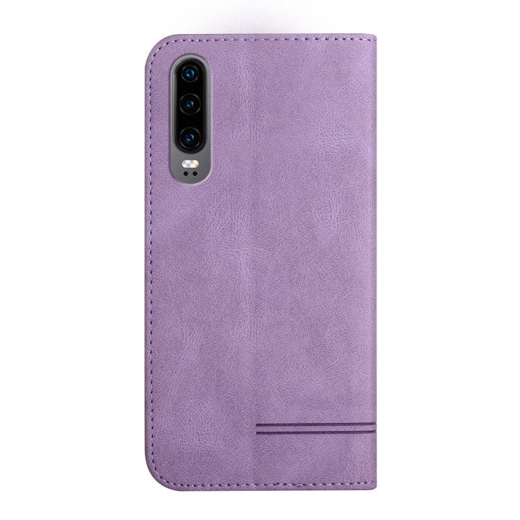 For Huawei P30 Strong Magnetic Leather Case