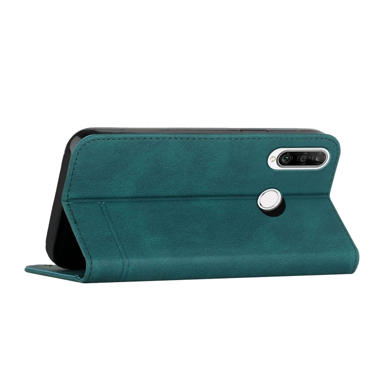 For Huawei P30 Lite Strong Magnetic Leather Case