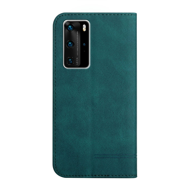 For Huawei P40 Pro Strong Magnetic Leather Case