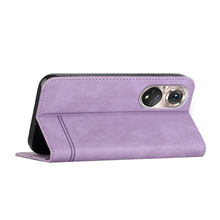 For Huawei P50 Strong Magnetic Leather Case