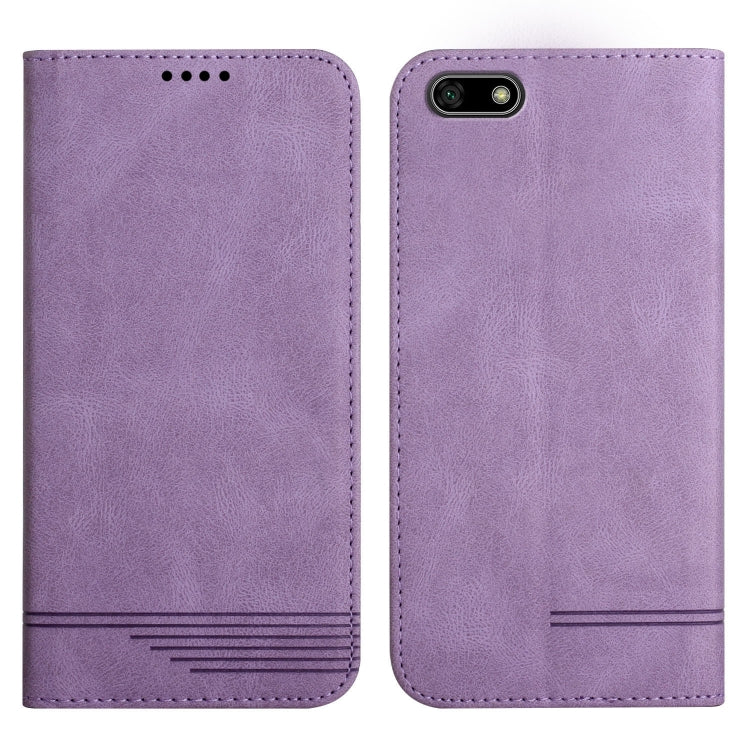 For Huawei Y5 2018 Strong Magnetic Leather Case