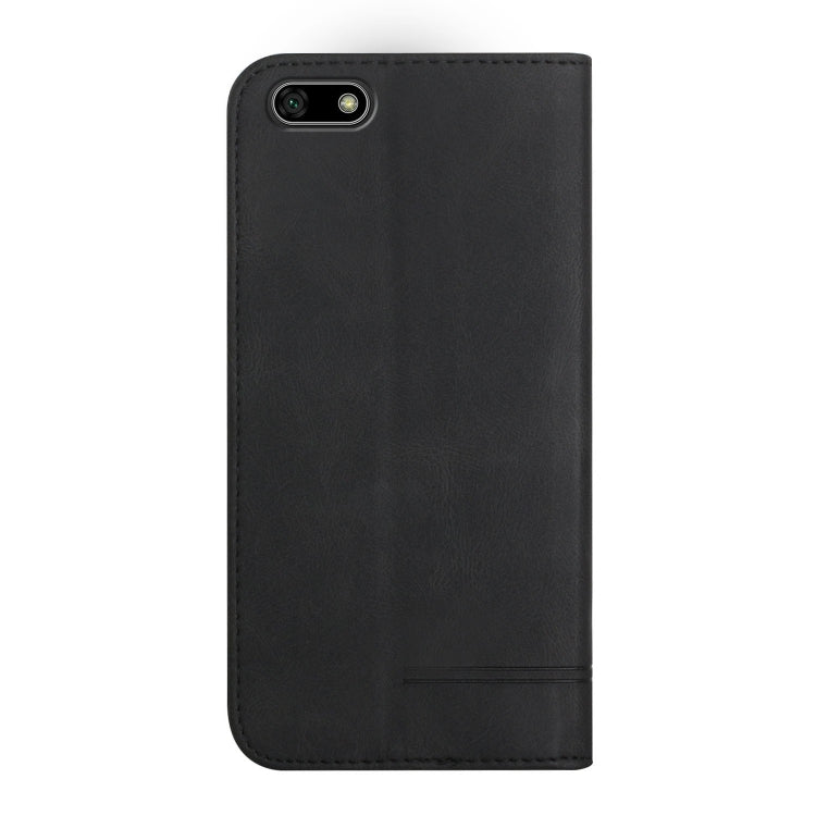 For Huawei Y5 2018 Strong Magnetic Leather Case