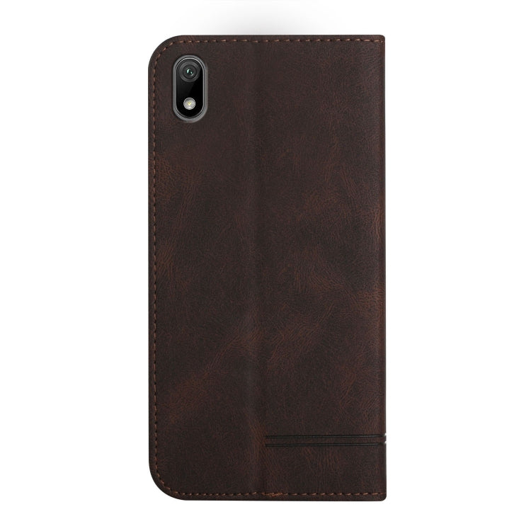 For Huawei Y5 2019 Strong Magnetic Leather Case