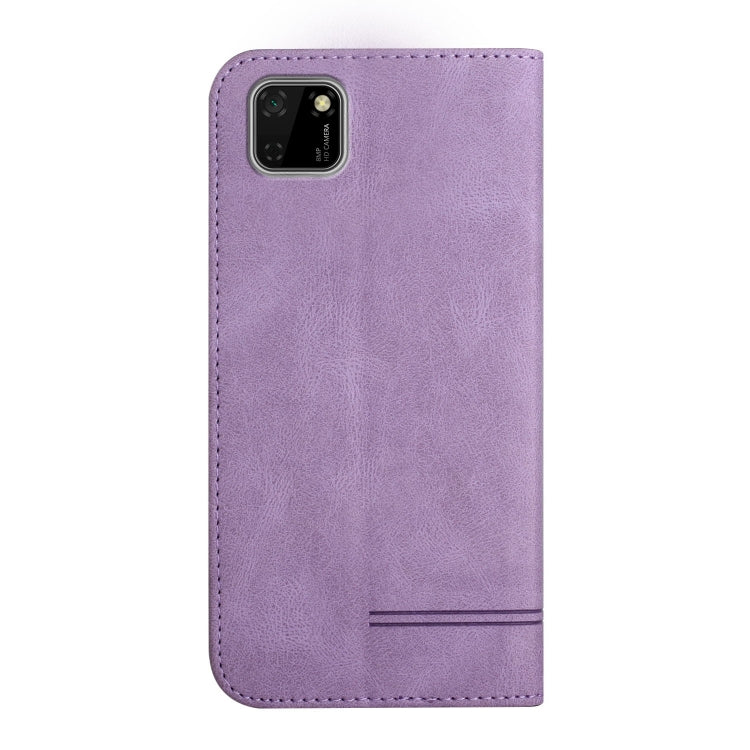 For Huawei Y5p 2020 Strong Magnetic Leather Case