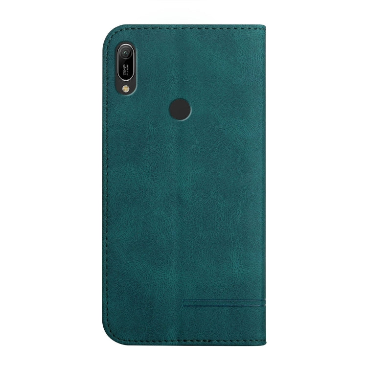 For Huawei Y6 2019 Strong Magnetic Leather Case
