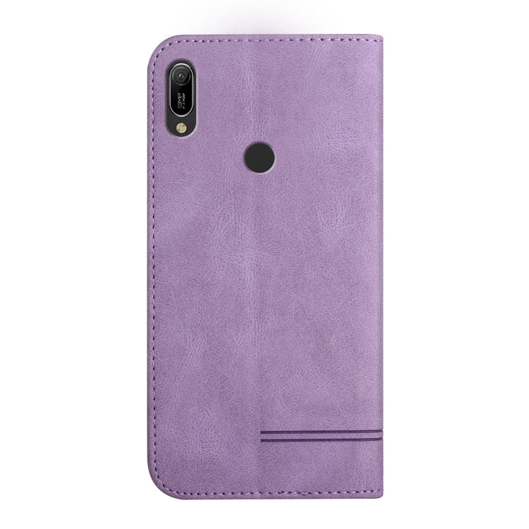 For Huawei Y6 2019 Strong Magnetic Leather Case