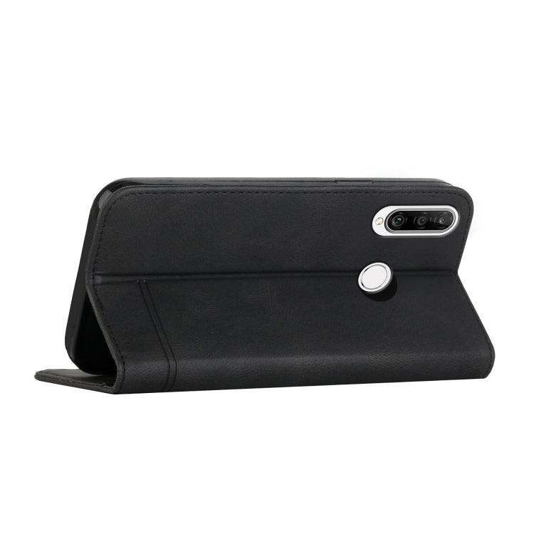 For Huawei Y6p 2020 Strong Magnetic Leather Case