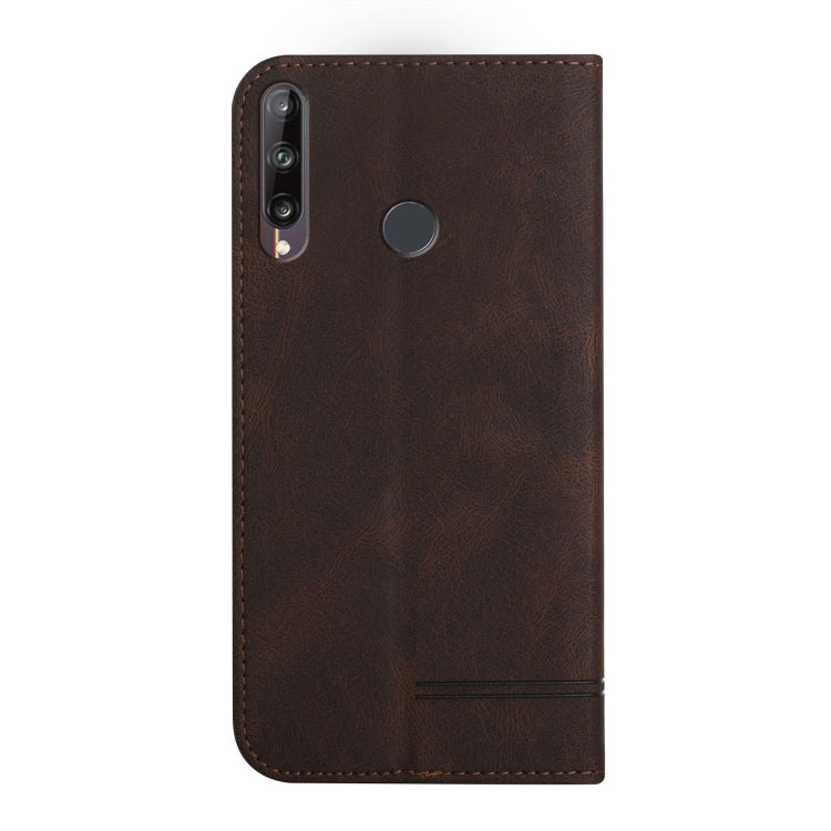 For Huawei Y7p 2020 Strong Magnetic Leather Case