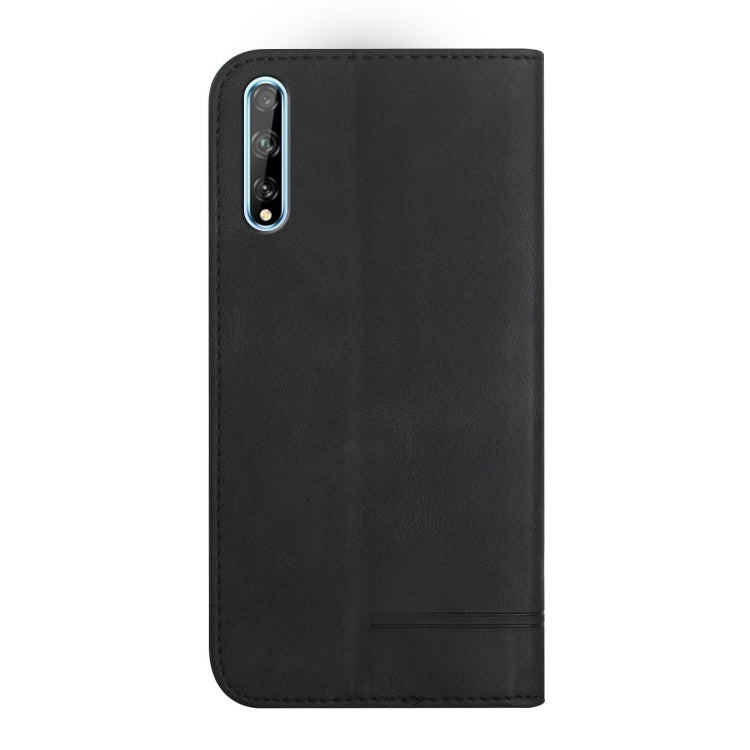 For Huawei Y8p 2020 Strong Magnetic Leather Case