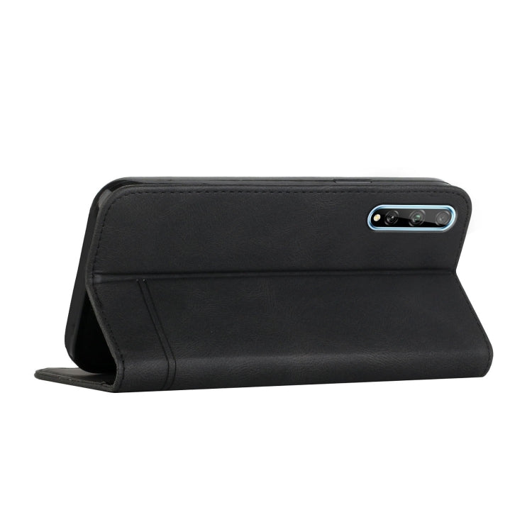 For Huawei Y8p 2020 Strong Magnetic Leather Case