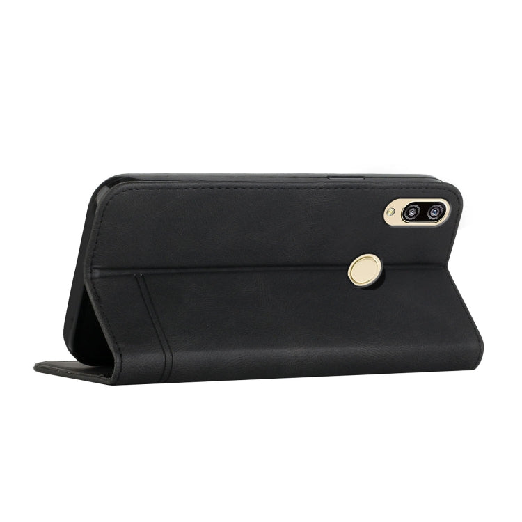 For Huawei Y9 2019 Strong Magnetic Leather Case