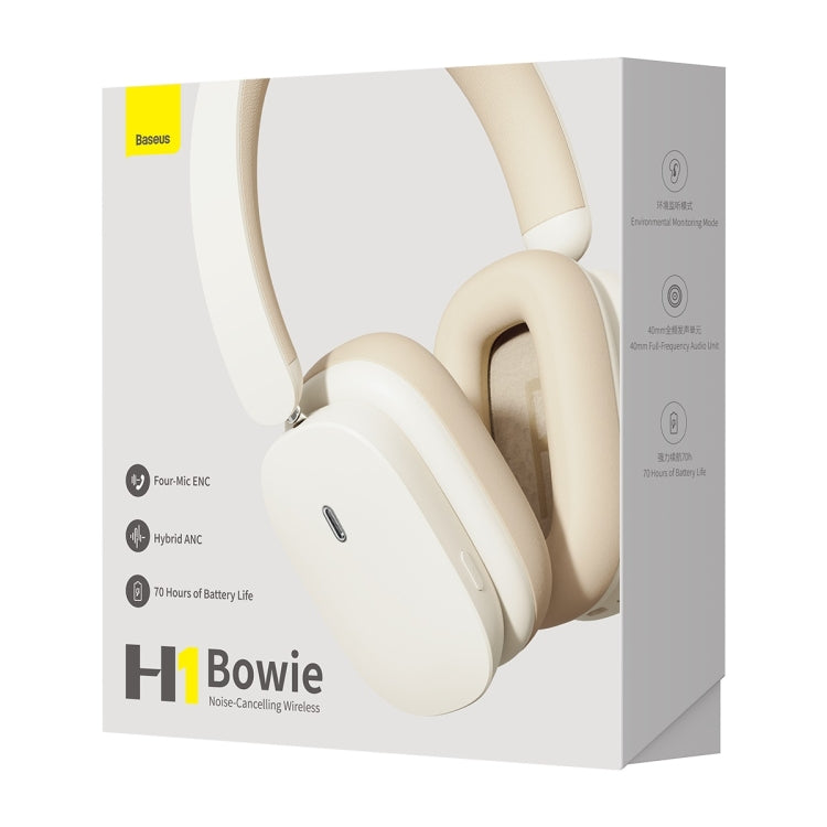 Baseus Bowie Series H1 Noise Cancelling Bluetooth Headphones