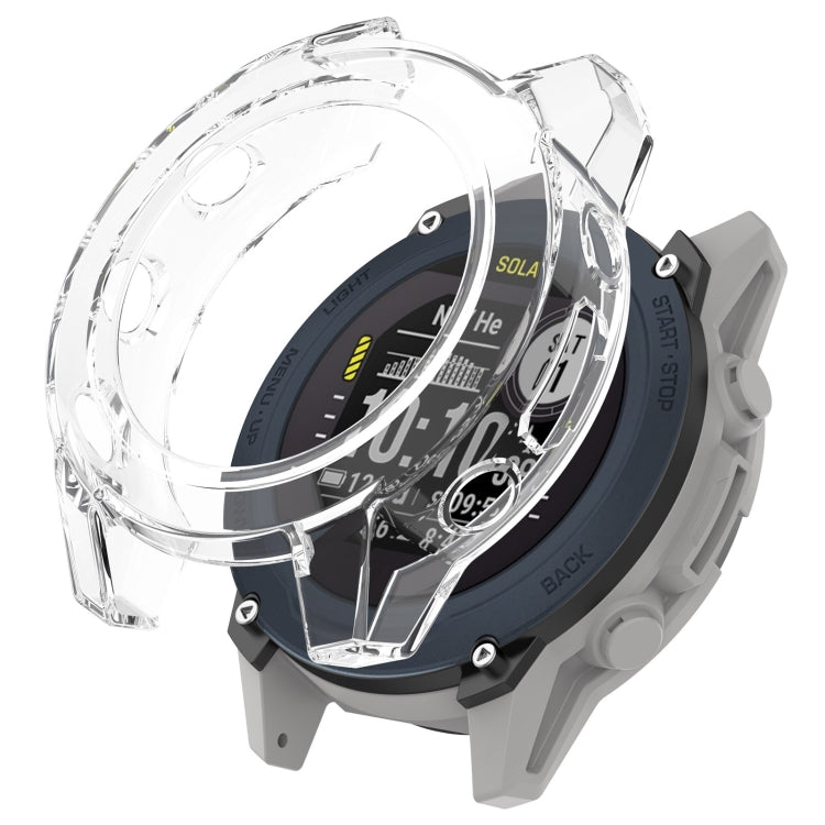For Garmin Descent G1 Half Coverage Hollowed TPU Watch Case