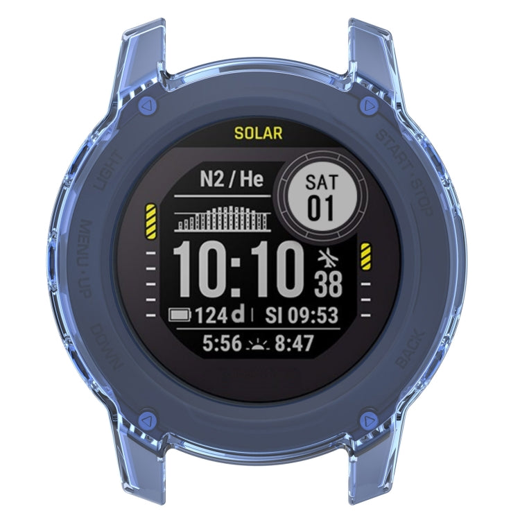 For Garmin Descent G1 Half Coverage Hollowed TPU Watch Case