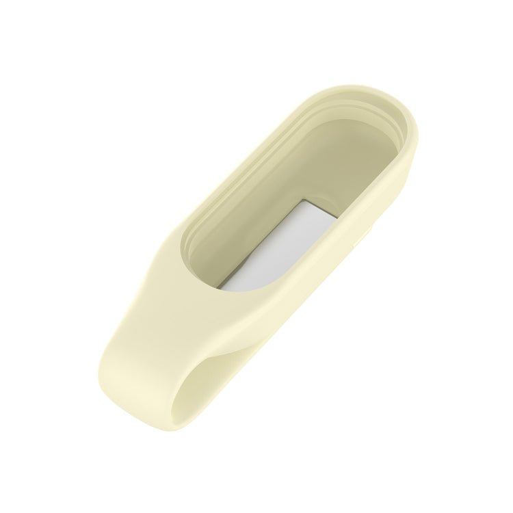For Xiaomi Mi Band 7 / 6 / 5 / 4 Steel Sheet Clip Silicone Watch Case