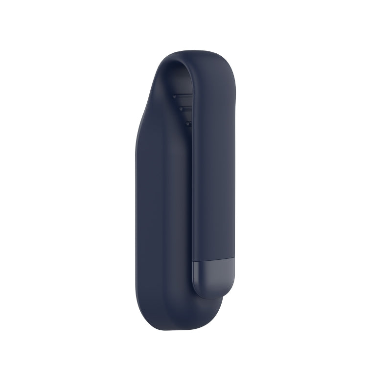 For Xiaomi Mi Band 7 / 6 / 5 / 4 Steel Sheet Clip Silicone Watch Case