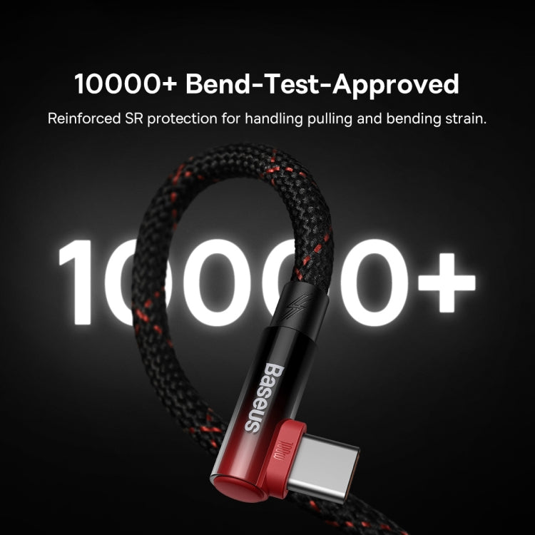 Baseus MVP Series 2 100W USB to USB-C / Type-C Mobile Game Elbow Fast Charge Data Cable, Length:2m
