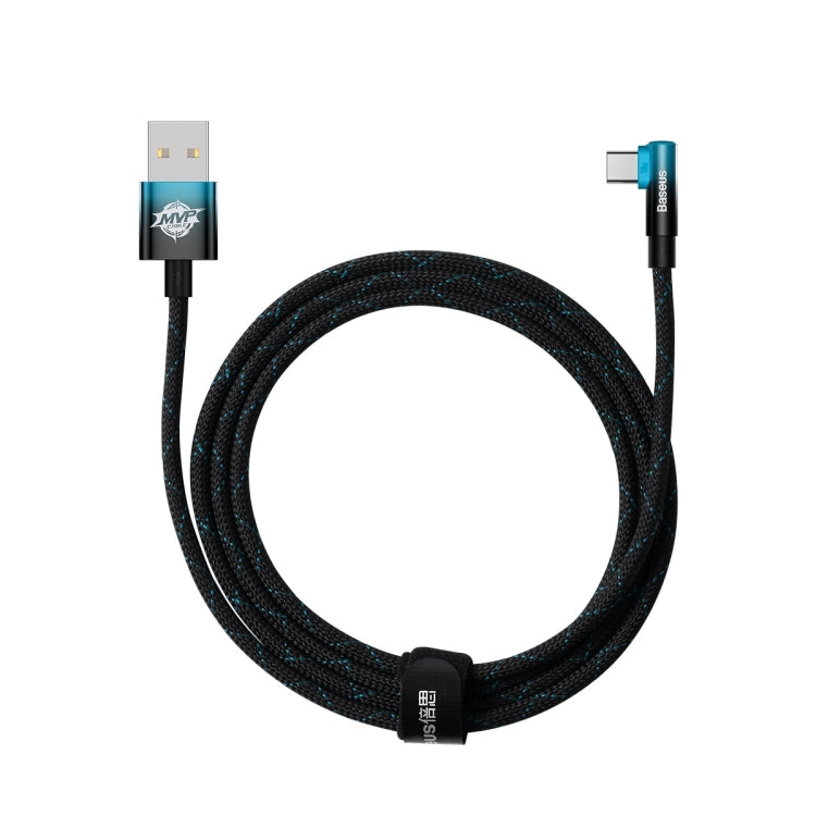 Baseus MVP Series 2 100W USB to USB-C / Type-C Mobile Game Elbow Fast Charge Data Cable, Length:2m