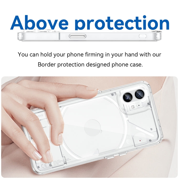 For Nothing Phone 1 Colorful Series Acrylic + TPU Phone Case